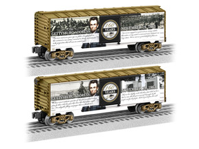 American History Gettysburg Address 160th Anniversary Boxcar